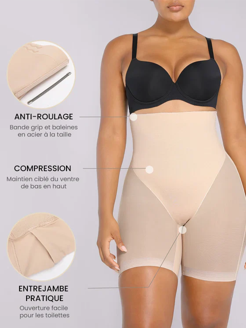 ProSculpt™ Short Gainant Sculptant Taille Haute