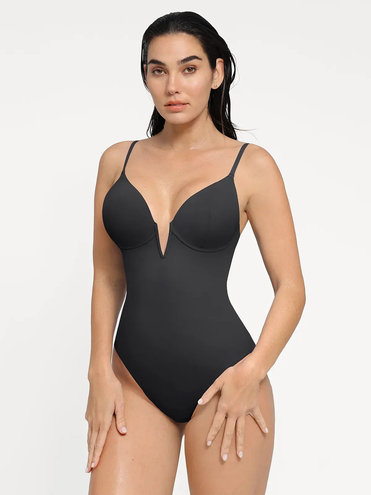 Maillot De Bain Gainant Sculptant Col V