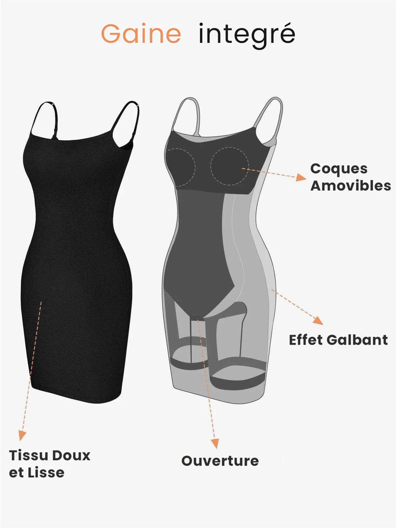 Robe Courte Gainante Amincissante