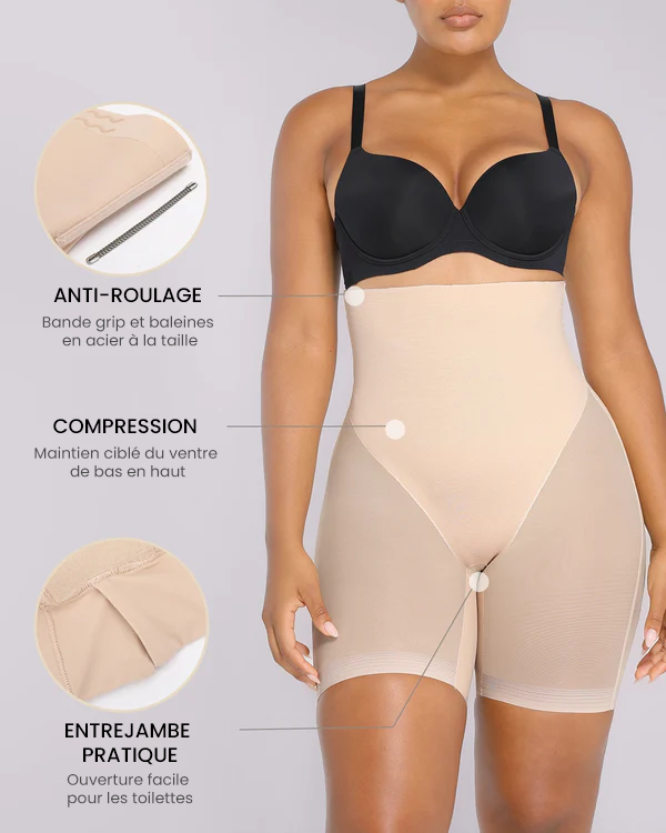 ProSculpt™ Short Gainant Sculptant Taille Haute