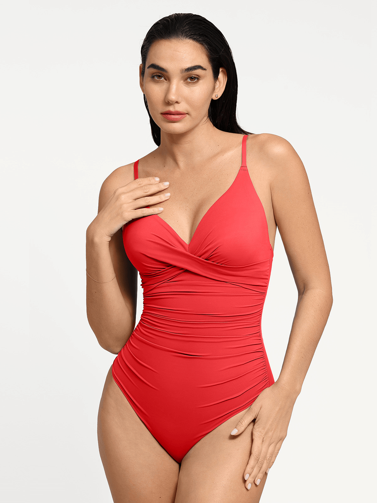 Maillot De Bain Gainant Sculptant Croisé